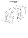 Diagram for 03 - Oven Door Parts