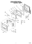 Diagram for 03 - Oven Door Parts