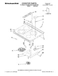 Diagram for 01 - Cooktop Parts