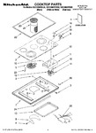 Diagram for 01 - Cooktop Parts