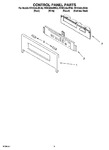 Diagram for 02 - Control Panel Parts