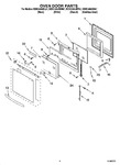 Diagram for 03 - Oven Door Parts