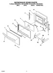 Diagram for 09 - Microwave Door Parts, Optional Parts