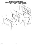 Diagram for 09 - Microwave Door Parts, Optional Parts