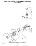 Diagram for 09 - Brake, Clutch, Gearcase, Motor And Pump