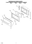 Diagram for 09 - Microwave Door Parts, Optional Parts (not Included)