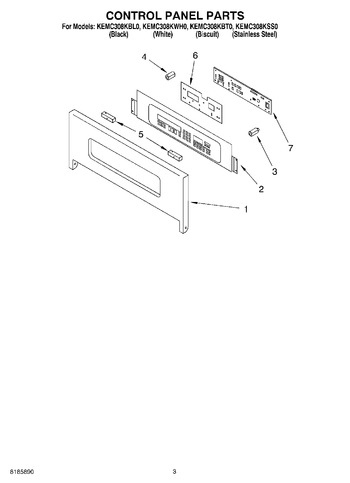 Diagram for KEMC308KWH0