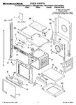 Diagram for 01 - Oven Parts