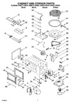 Diagram for 06 - Cabinet And Stirrer Parts