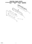 Diagram for 02 - Control Panel Parts