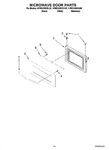 Diagram for 08 - Microwave Door Parts, Optional Parts