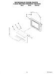 Diagram for 08 - Microwave Door Parts, Optional Parts (not Included)
