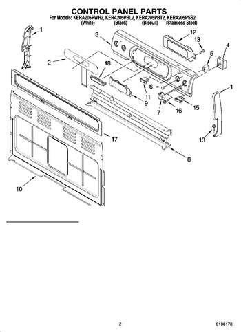 Diagram for KERA205PWH2