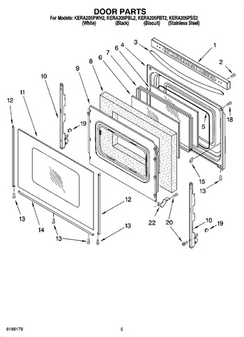 Diagram for KERA205PWH2