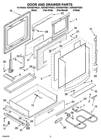 Diagram for KERA807PWW01