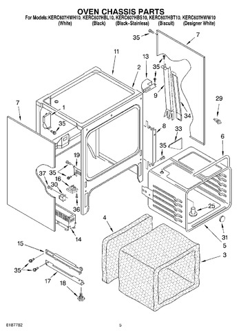 Diagram for KERC607HWW10