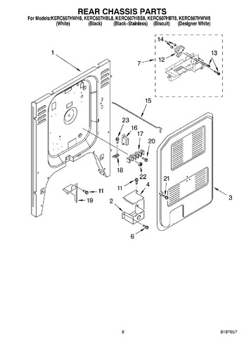 Diagram for KERC607HWH8