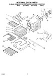 Diagram for 05 - Internal Oven Parts