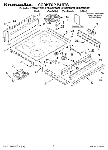 Diagram for KERK807PBL02