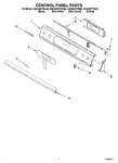 Diagram for 02 - Control Panel Parts