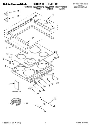 Diagram for KESC300HWH8