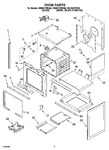 Diagram for 03 - Oven Parts