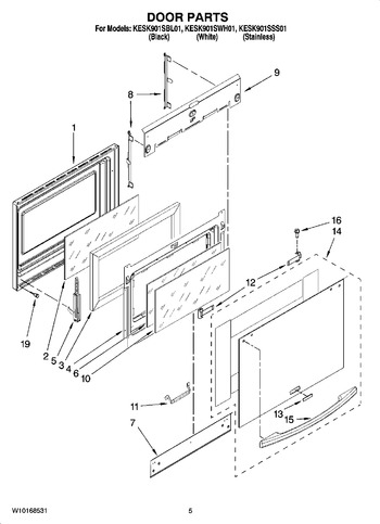 Diagram for KESK901SWH01