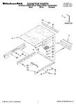 Diagram for 01 - Cooktop Parts