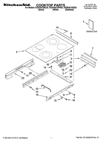 Diagram for KESK901SBL02