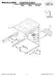 Diagram for 01 - Cooktop Parts