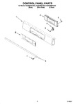 Diagram for 02 - Control Panel Parts