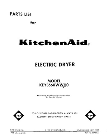 Diagram for KEYE660WWH0