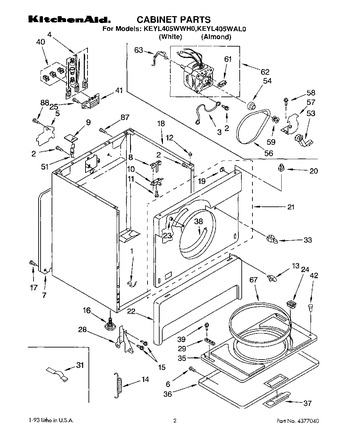 Diagram for KEYL405WAL0