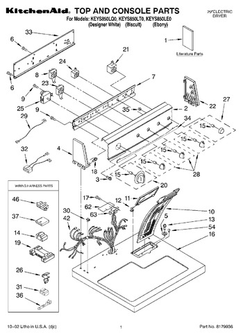 Diagram for KEYS850LQ0