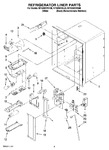 Diagram for 02 - Refrigerator Liner Parts