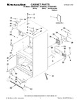 Diagram for 01 - Cabinet Parts