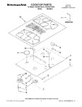 Diagram for 01 - Cooktop Parts