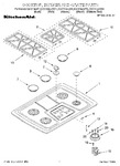 Diagram for 01 - Cooktop, Burner And Grate Parts