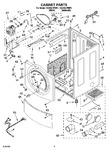 Diagram for 02 - Cabinet Parts