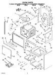 Diagram for 03 - Oven Parts