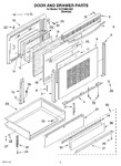 Diagram for 04 - Door And Drawer Parts