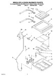 Diagram for 06 - Broiler & Oven Burner Parts