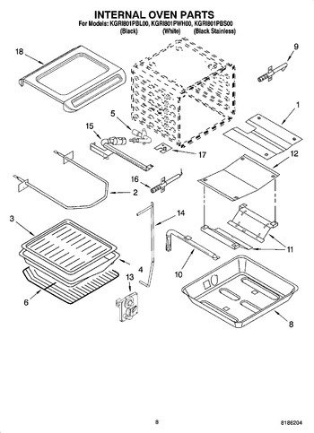 Diagram for KGRI801PWH00