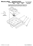 Diagram for 01 - Cooktop Parts