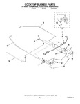 Diagram for 07 - Cooktop Burner Parts