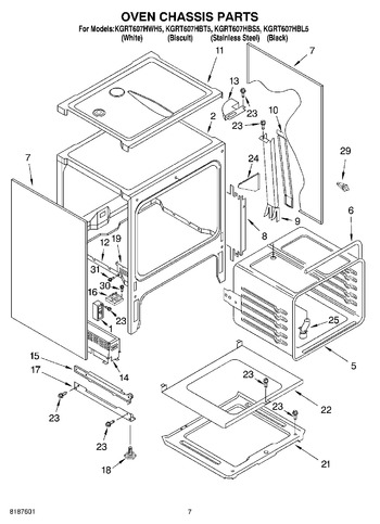 Diagram for KGRT607HWH5