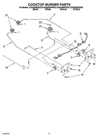 Diagram for KGSA906PWH00