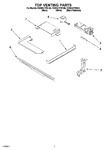 Diagram for 05 - Top Venting Parts