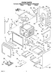 Diagram for 02 - Oven Parts