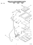 Diagram for 04 - Broiler And Oven Burner